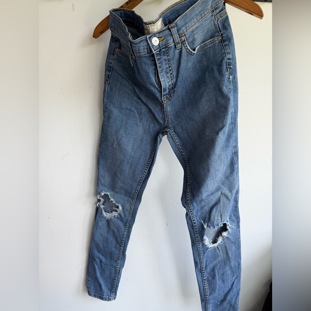 Free People distressed Denim
